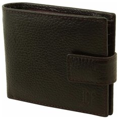 Портмоне с хлястиком Dimanche "Street Brun" 194, натуральная кожа