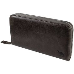 Портмоне-клатч XL Dimanche "Camel" оливковый 46085, натуральная кожа