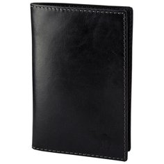 Обложка для документов (мод. 451) Dimanche "Camel" черный 13008, натуральная кожа