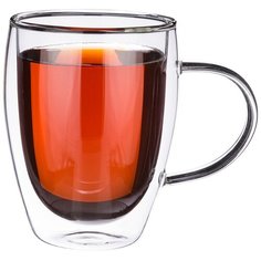 Кружка Agness с двойными стенками double-wall 350 мл d = 8 см h = 11,5 см (250-133)