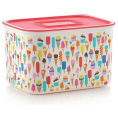 Tupperware Контейнер Акваконтроль 1300 мл, 12.5x16.5 см, мороженое