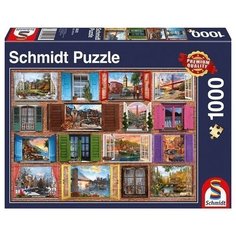 Пазл Schmidt Открывая окна (58325), 1000 дет.
