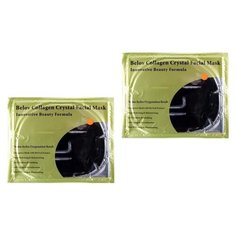 Золотая коллагеновая маска для лица Belov Collagen Crystal Facial Mask, 2 шт. по 60 мл.