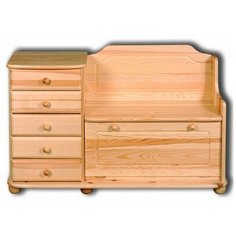 Тумбы для обуви Мебель-Массив Комод Вокко 87-05 тумба (Л) Дом Мебели из сосны