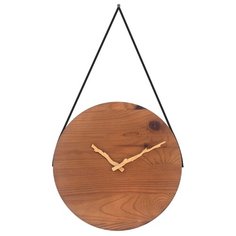 Часы настенные, круглые, цвет корпуса коричневый, дерево, Ø30,5см, WD200918 Apeyron