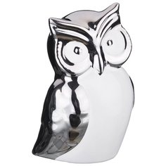 Статуэтка сова серебряная коллекция 8х6 см Lefard (699-168)