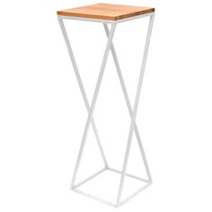 Столик под кашпо Loft 100, белый Greenween