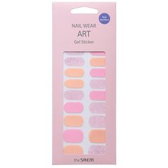 The SAEM Nail Наклейки для ногтей Nail Wear Art Gel Sticker 01 (1 шт)