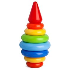 Пирамидка Росигрушка Бочонок 9230