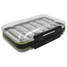 Коробка для приманок для рыбалки Namazu N-BOX16 15х10х4.5 см черный/серый