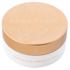 Koreatida Гидрогелевые патчи для кожи вокруг глаз с пептидами и коллоидным золотом Peptide & Gold Hydrogel Eye Patch, 60 шт.