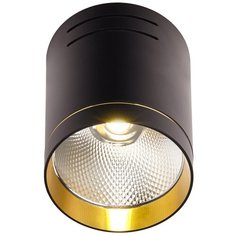 Светильник LED 1*10W потолочный спот Черный/Золото IL.0005.7000 Imex