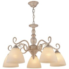 Люстра классическая подвесная 5*60Вт Е27 KL.3033-5-S WH Imex