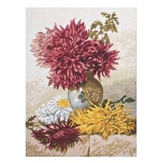 01.014 Набор для вышивания Палитра Хризантемы29х39см
