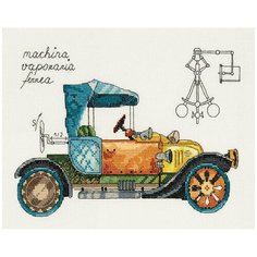 Набор для вышивания PANNA "Машина механическая" 28.5x20.5 см