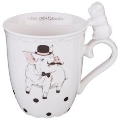 Кружка Lefard Мистер Свин 13х9х10 см, 370 мл (359-443)