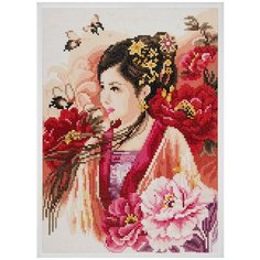 PN-0184323 Алмазная мозаика LanArte Восточная девушка в розовом 30x43см