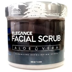 Elegance Facial Scrub Aloe Vera Renovating - Скраб для лица Алое вера Восстанавливающий 500 мл