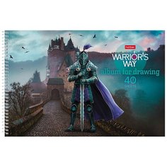 Альбом для рисования Hatber Путь воина 29.7 х 21 см (A4), 100 г/м², 40 л.