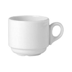 Чашка чайная «Симплисити Вайт»; фарфор; 170мл, Steelite, арт. 1101 0157