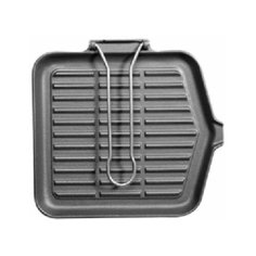 Сковорода - гриль квадрат.; чугун,тефлон, Ilsa, арт. 02000240GBS