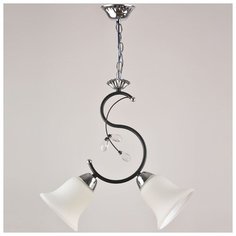 Люстра HIPER H087-2 2*Е27*60Вт BLACK/CHROME