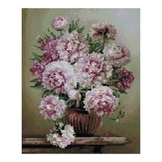 PaintBoy Алмазная вышивка Букет на мраморном столике (Бузин Игорь) 30x40 см (ACPK59016)