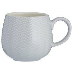 Чашка Embossed 350 мл серая Mason Cash