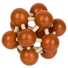 Головоломка деревянная "Молекула", 40 элементов, арт. DLS-14 Delfbrick