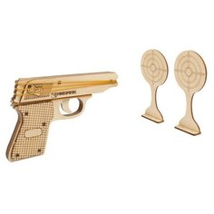 Rezark Пазл 3D фанера Резинкострел Колибри 8x13x2 см (PTT-01)