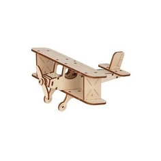 Rezark Пазл 3D фанера Самолет 7x16x14 см (TAR-02)