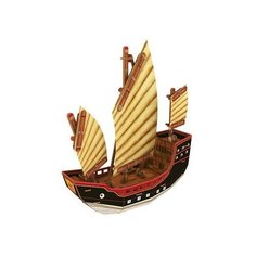 Rezark Китайский парусник - Серия Корабли 3D пазл 27.8x20.8x9.8 см (STH-006)