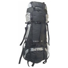 Рюкзак туристический TERRA Йетти 90 л, черно-серый