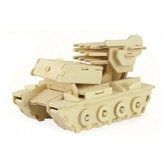 Rezark Пазл 3D фанера огнеметная система 11x8x7.5 см (ROT-011)