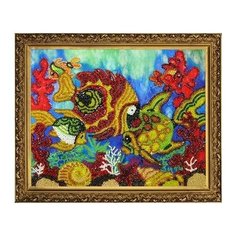 Нова слобода Вышивка бисером Аквариум 25x19 см (НК 4060) Nova Sloboda
