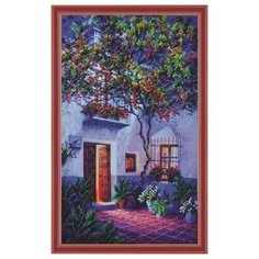 Картины бисером Вышивка бисером Ночная Испания 1 19.5x32.5 см (Р-154)