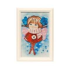 Волшебная мастерская Мозаика из пайеток Фея 18x27 см (VM-026)