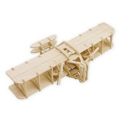 Rezark Пазл 3D фанера первый самолет 19x33.6x8 см (ROT-027)
