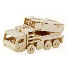 Rezark Пазл 3D фанера ракетная установка 13x6x7 см (ROT-013)