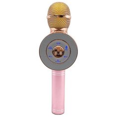 Беспроводной караоке-микрофон WS-668 (розовый) Belsis