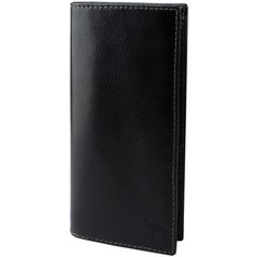 Портмоне вертикальное Dimanche "Camel" черный 887/K, натуральная кожа