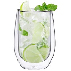 Стакан Agness с двойными стенками double-wall 380 мл d = 7,5 см h = 12,5 см (250-105)