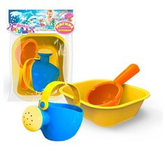 Игрушка для ванны ( ванночка, лейка малая, ковш) Биплант