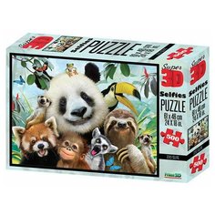 Пазл Prime 3D Зоо селфи 500 элементов