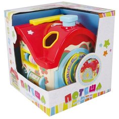Игрушка для малышей. Развивающий центр "Домик "Потеша" Junfa Toys