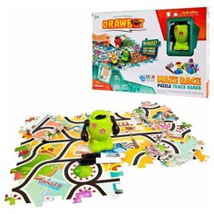 Робот индуктивный DRAWBOT (движение по линии), набор, 35х24х7,5 см Junfa Toys