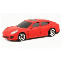 Машинка металлическая Uni-Fortune RMZ City 1:64 Porsche Panamera, без механизмов, цвет матовый красный