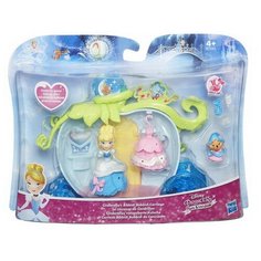 Игровой набор Hasbro Disney Princess с маленькими куклами и аксессуарами, 3 вида Золушка, Белль, Белоснежка