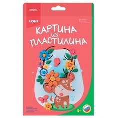 Набор для творчества LORI Картина из пластилина "Оленёнок"