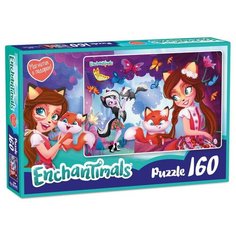 Пазл 160 Энчантималс Фелисити и Сейдж (магнитик в подарок) Origami